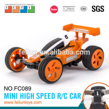 2.4G 4CH 11cm mini usb alta velocidad rc coche con coche de motor de gasolina con anillo metálico /EMC/ROHS de EN71/ASTM/EN62115 / 6P R & TTE